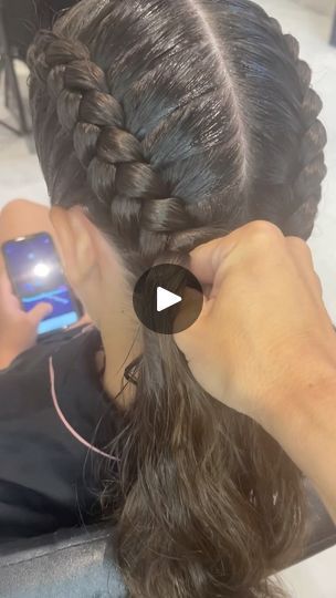 585K views · 23K reactions | How to Dutch Braid filmed from a different angle so you can see it straight on! SAVE so you can practice in your own time 🩷 Have a lovely weekend everyone! . . . . . . #schoolhairstyles #trenzastyle #schoolhair #dutchbraid #dutchbraids #braidtutorial #tranças #partyhair #hairstylesforgirls #peinados #hairtutorial #hairreels #halfuphalfdownhairstyle #hairvideo #girlshairstyles #nagô #braidsforgirls #braidsofinstagram #hairideas #hairtutorial #hairtutorials #braidstyles #braidedhairstyles #braidideas #penteados #peinadosparaniñas #braidinspo #trenza #partyhairstyle | Clairesbraidbar | victoriamonet · Original audio Duch Braids Tutorial, Braided French Braids, French Braid Tool Tutorial, Tips For Dutch Braiding Your Own Hair, Difference Between Dutch Braid And French Braid, Durch Braid Tutorial Step By Step, Dutch Braid Tutorial, Different Angles, Half Up Half Down Hair