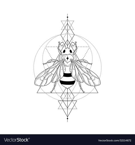 Line Art Logo Design, Bee Vector, Logo Design Elements, Art Logo Design, Line Art Logo, Bee Illustration, Black Honey, Embroidered Quilts, Bujo Inspiration