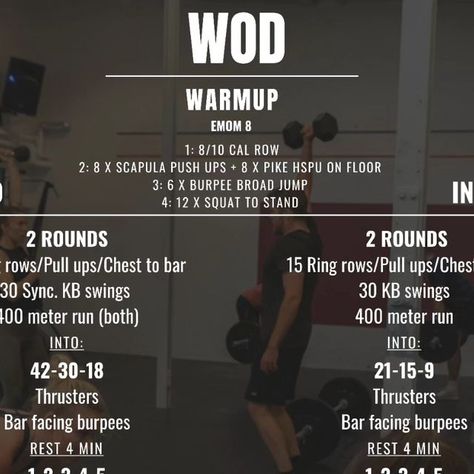 Partner Wod Crossfit Workout, Crossfit Workouts Wod Strength, Partner Workout Crossfit, Crossfit Partner Workouts, Partner Wod Crossfit, Crossfit Warmup, Crossfit Workout Program, Wod Workouts, Partner Wod