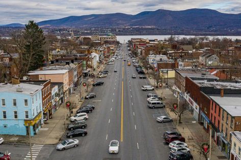 Newburgh New York, America Photo, Addie Larue, Newburgh Ny, Abandoned Hospital, Masonic Lodge, Good Bones, Business District, Hudson River