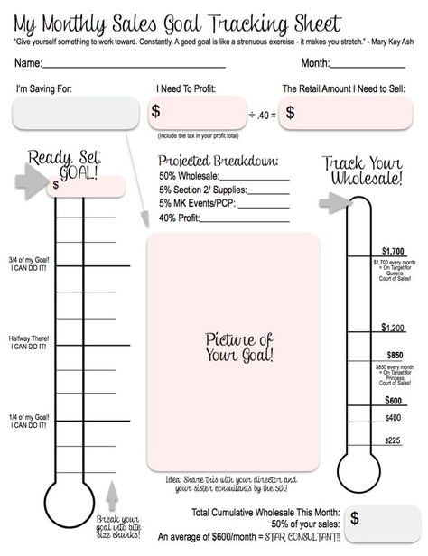 Mary Kay Tracking, Mary Kay Printables, Mary Kay Office, Mary Kay Inspiration, Mary Kay Marketing, Imagenes Mary Kay, Goals Sheet, Mary Kay Party, Mary Kay Consultant