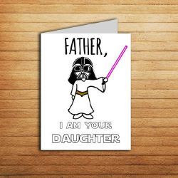 Diy Star, Daughter Birthday Cards, Diy Gifts For Dad, Diy Father's Day Gifts, Dad Birthday Card, Father's Day Diy, Star Wars Birthday, Dad Cards, Dad Day