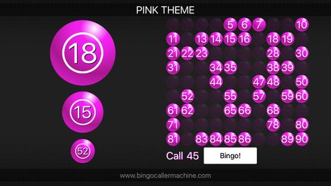 Bingo Caller TV Apartment Activities, Bingo Caller, Bingo Calls, Bingo Night, Pink Themes, Fire Tv Stick, Senior Living, Fire Tv, Bingo