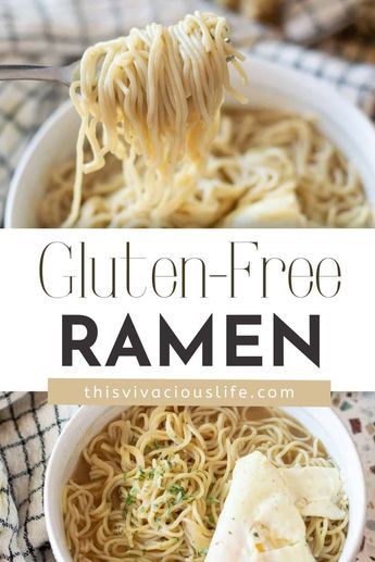 Gluten Free Ramen, Pan Sin Gluten, Cookies Gluten Free, Gluten Free Noodles, Dinner Recipes For Family, Gluten Free Living, Gluten Free Recipes For Dinner, Gluten Free Rice, Gluten Free Dairy Free Recipes