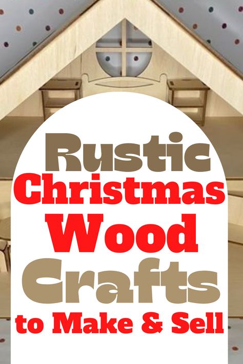 Craft your way into a rustic holiday with wood crafts that embody the spirit of Christmas. These DIY projects are not only easy to make but also highly sought after. From classic wreaths to unique wooden sculptures, each piece is a potential bestseller! Wood Projects For Craft Shows, Christmas Wood Crafts To Sell Rustic, Wooden Crafts To Make And Sell, Wooden Christmas Crafts To Sell, Christmas Wood Crafts To Sell, Wood Crafts Summer, Christmas Wooden Crafts, Wood Crafts To Sell, Money For Christmas