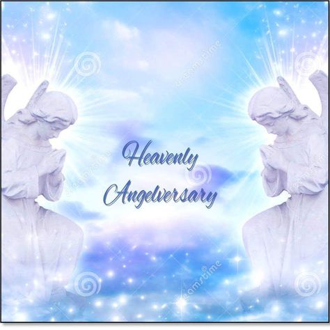 Wedding Anniversary In Heaven, Angelversary Quotes, Happy Anniversary In Heaven, Anniversary In Heaven, Missing Someone In Heaven, Miss You Dad Quotes, Heavenly Birthday, Romans 6 23, Mom In Heaven