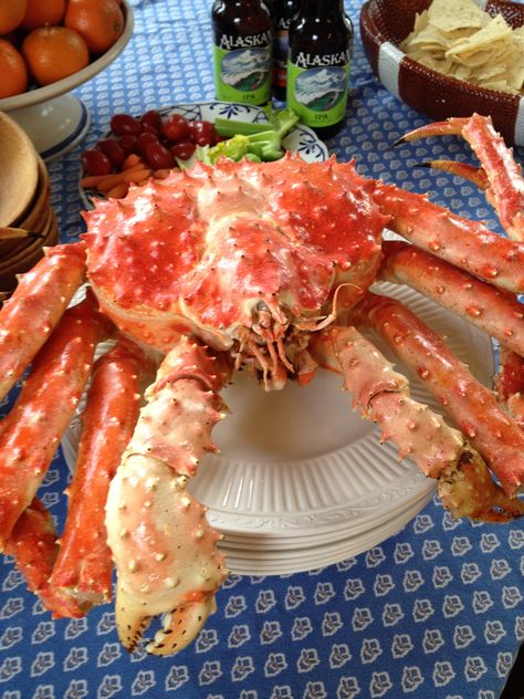 Alaskan Food, Alaska Food, Crab Food, Australia Food, Small Food, America Food, Australian Food, King Crab, Crab Recipes