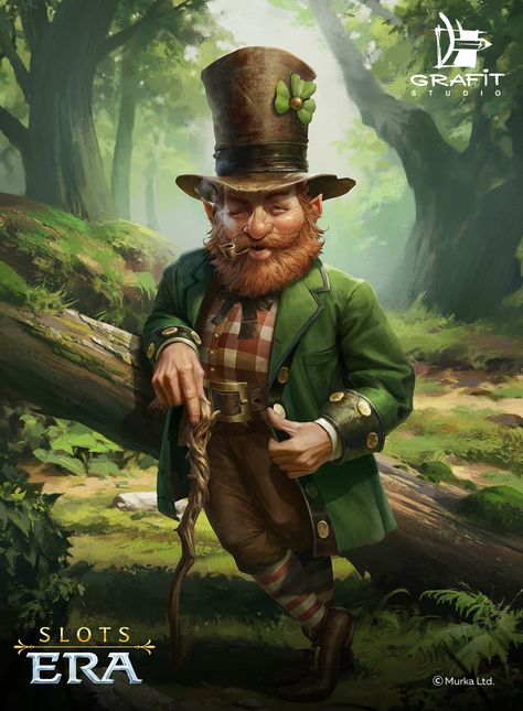 Leprechaun Pictures, Irish Folklore, Magical Creatures, Fantasy Artwork, Fantasy World, Mythical Creatures, Fantasy Creatures, Dungeons And Dragons, Elf