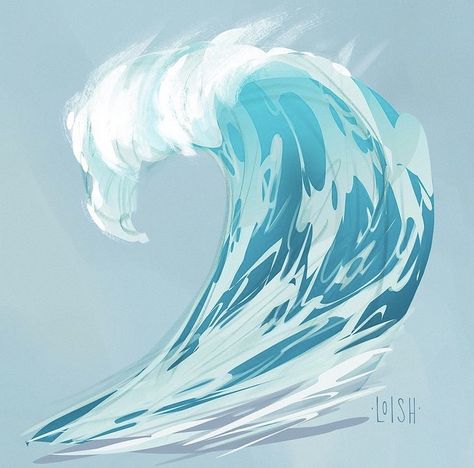 Water Animation, Waves Sketch, Ocean Creatures Art, Wave Drawing, Sea Artwork, Pen Art Work, Best Time To Post, Water Art, Graphic Design Lessons