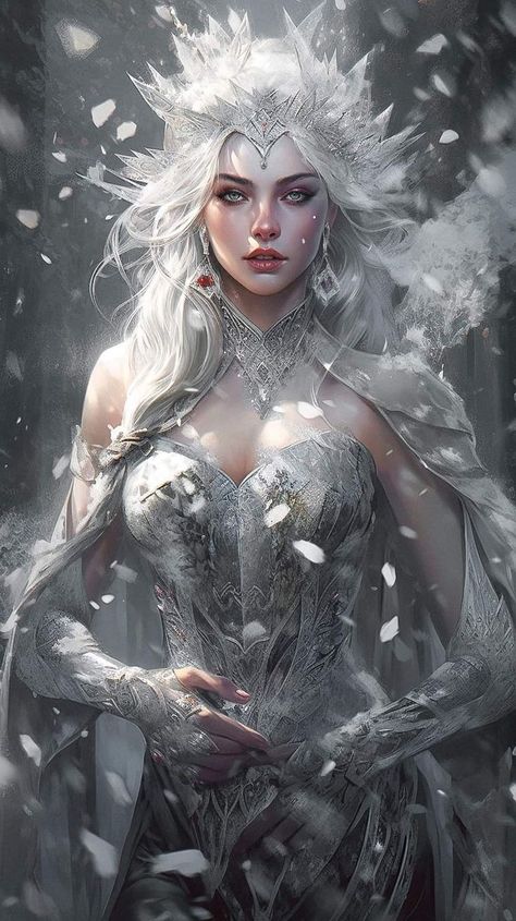 Angel Queen Art, Fantasy Queen Art, Fantasy Princess Art, Queen Concept Art, Queen Fantasy Art, Anime Long Hair, Fantasy Queen, Queen Anime, Marvel Characters Art