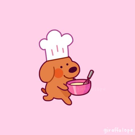 Local small business owner does his heckin best pic.twitter.com/Xery0ju3M6 Baking Illustration, Dog Baking, Lame Jokes, Dog Bakery, Kawaii Illustration, Bakery Logo, Clay Design, Printed Pages, Kawaii Drawings