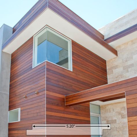 Vertical wood siding