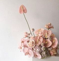 Modern Wedding Flower Bouquet, Blush Centerpiece, Wedding Flower Trends, Blush Wedding Flowers, Arte Floral, Flower Beauty, Beautiful Blooms, Ikebana, Love Flowers