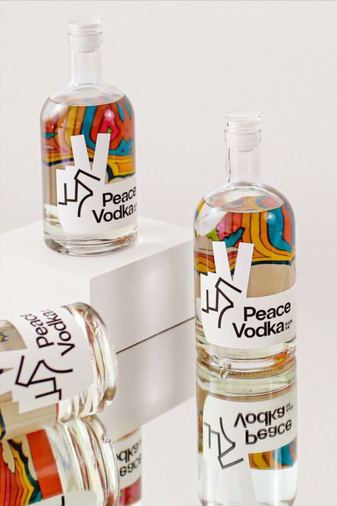 Alcohol Bottle Design, 70s Packaging Design, Alcohol Design, 70s Packaging, Festival Merch, Liquor Graphic Design, Drink Packaging Design Bottle, Alcohol Branding, Drink Packaging