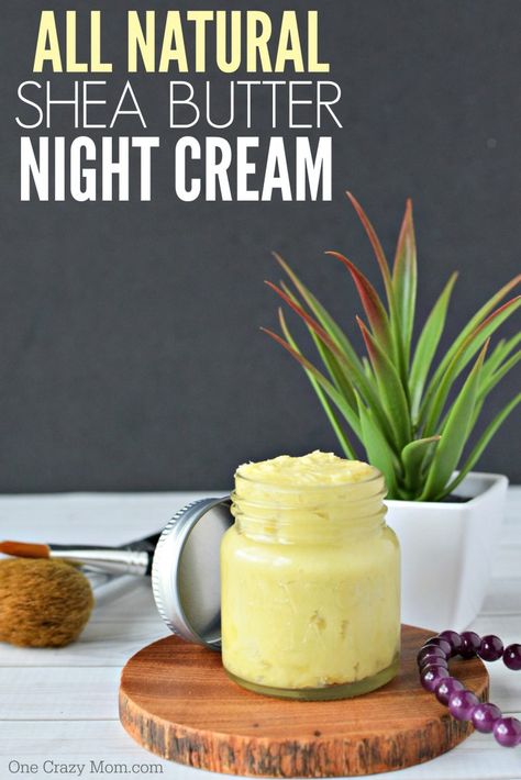 DIY Night Cream only requires a few simple ingredients but the results are amazing. If you struggle with dry skin, give this homemade night cream a try. Diy Night Cream Anti Aging, Homemade Night Cream, Diy Night Cream, Easy Diy Beauty Products, Diy Face Moisturizer, Homemade Wrinkle Cream, Night Face Cream, Best Night Cream, Natural Face Cream