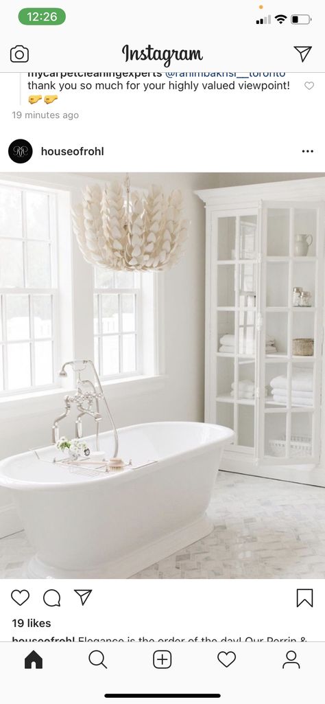 Bathtub Chandelier Master Bath, Light Above Bathtub, Chandelier Above Bathtub, Bathtub Chandelier, Chandelier Over Bathtub, Oversized Chandelier, Relaxing Bathroom, Bathroom Pendant, White Chandelier