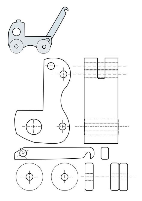 wood toy plans: 1 thousand results found in Yandex Images Scroll Saw Patterns Free To Print, Diy Wooden Toys Plans, Rocking Horse Woodworking Plans, Crane Truck, Wooden Toys Design, Wooden Toy Trucks, Wooden Toy Cars, Wood Toys Plans, Wood Block Crafts