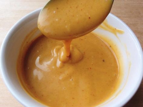 This Copycat Chick-fil-a Sauce tastes almost exactly like the original and is quick and easy to make with just two ingredients! #dippingsauce #copycat #copycatrecipe #chicken #sauce #dip #easyrecipe #dippingsauceforchicken Honey Barbecue Sauce, Dipping Sauces For Chicken, Copycat Chick Fil A, Chick Fil A Sauce, Menu Display, Honey Mustard Dipping Sauce, Homemade Buttermilk Biscuits, Mustard Dipping Sauce, Spicy Chicken Sandwiches