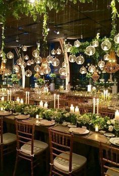 Wedding Reception Lighting, Cheap Wedding Venues, Hanging Candles, Glass Globes, Elegant Dinner, Long Table, Wedding Centerpiece, Wedding Table Centerpieces, Glass Holders