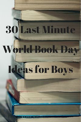 30 Last Minute Easy World Book Day Ideas for Boys | The Parent Game Last Minute World Book Day Costumes, World Book Day Ideas For Boys, Boys World Book Day Ideas, Book Day Costumes Boys, World Book Day Costumes Boys, Book Character Costumes For Boys, Easy World Book Day Costumes, Boys Book Character Costumes, Book Day Ideas