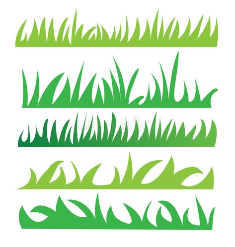 Grass Illustration, Grass Vector, Class Decoration, Craft Art, Art Drawings For Kids, School Decorations, Easy Paper Crafts, Green Grass, Illustration Vector