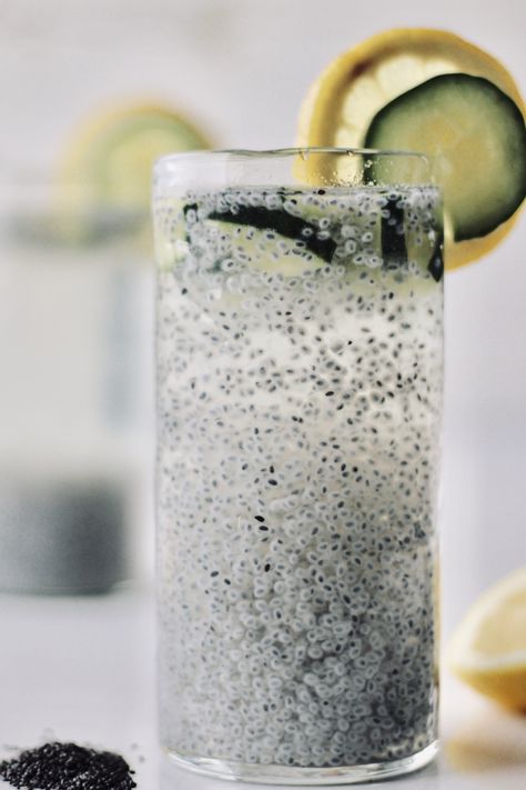 Lemon cucumber Basil seed drink with rose and lychee – the potters table Basil Seed Drink, Lemon Cucumber, Basil Seeds, Low Glycemic, High Fiber, Nutrient Dense, Basil, Cucumber, Lemon