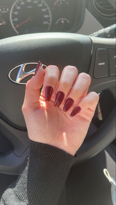 Burgundy Ballerina Nails, Ballerina Gel Nails, Nails Pictures, Camping Wallpaper, Story Insta, Dp Stylish, Black And White Picture Wall, Black And White Art Drawing, Girls Dp Stylish