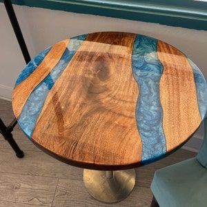 Resin Table Top, Epoxy Wood Table, Epoxy Table Top, Round Wood Coffee Table, Wooden Table Top, Epoxy Resin Table, Coffee Table To Dining Table, Live Edge Table, Living Table