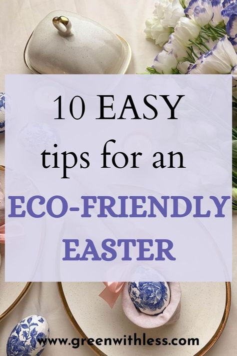 Want to be more sustainable at Easter this year? Click on the pin to discover these 10 EASY tips to have an eco-friendly Easter! You will find many sustainable Easter basket ideas, tips for finding eco-friendly Easter eggs, ideas to choose sustainable Easter decorations and Easter gifts, the best ways to have a zero-waste Easter, and many more! Sustainable Living Aesthetic, Easter Eggs Ideas, Eco Friendly Easter, Life Milestones, Be More Sustainable, Bunny Christmas, Eggs Ideas, Eco Friendly Holiday, Living Aesthetic