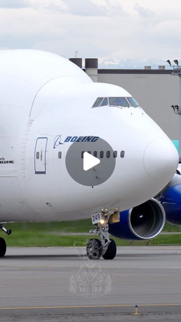 @dfwspotter on Instagram: "Boeing Company 747-409(LCF) Dreamlifter Taxiing To Runway 16R For Takeoff To Charleston. 

Friendly 👋 from the flight deck! 

Boeing Company (Operated by Atlas Air) 
Boeing 747-409(LCF) Dreamlifter
N249BA
KPAE - KCHS
4/11/24

#boeing #boeinglovers #dreamlifter #747 #b747 #boeing747 #747400 #aviation #aviationlovers #aviationdaily #avgeek #airplane #airport #reels #atlasair @boeing @atlasairworldwide @flypainefield" Boeing Dreamlifter, 747 Airplane, Atlas Air, Flight Deck, Boeing 747, Instagram