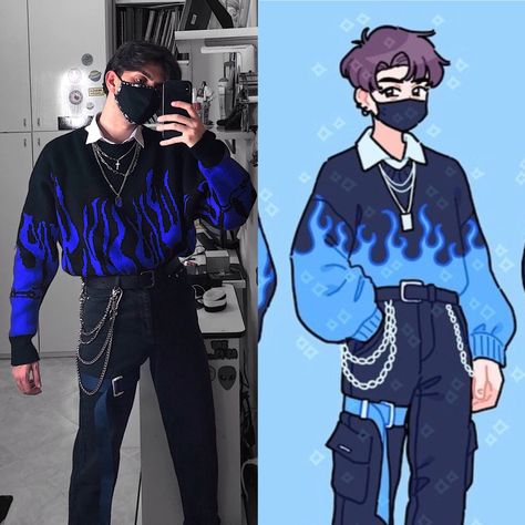 Soft Eboy Aesthetic Outfits Men, Black Outfit Male, Men Summer Fashion Aesthetic, Grunge Eboy Aesthetic, Modern Punk Fashion Male, Grunge Men Aesthetic, Aesthetic Grunge Outfits Men, Eboy Aesthetic Outfits Men Chains, Eboy Clothes