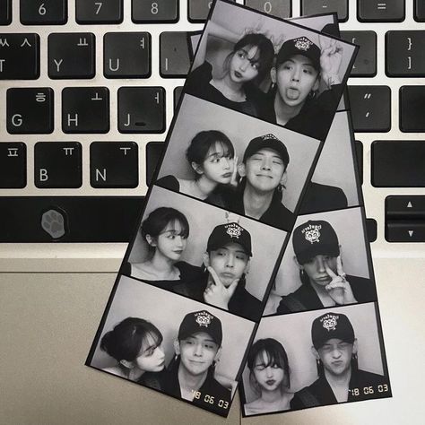 Couple Photobox, Photobox Couple, Photobox Ideas Pose Couple, Photobox Pose, Photobooth Ideas, Photobooth Pictures, 사진 촬영 포즈, Ulzzang Couple, Photo Box