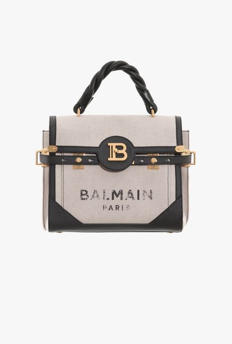 Balmain Bag, Cute Laptop Bags, Balmain Paris, Trendy Fashion Outfits, Women Bags Fashion, Pinterest Fashion, Spring Outfits Casual, Braided Leather, Black Canvas