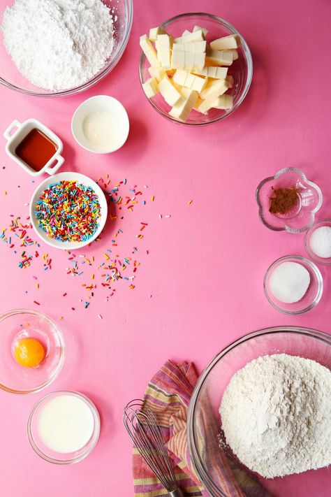 Aesthetic Baking, Baking Aesthetic, Sprinkles, I Hope, Baking, Cake, Pink