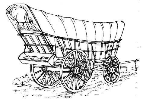 Oregon Trail Project, Back Sketch, Conestoga Wagon, Elder Scrolls 6, Elder Scrolls Lore, Farm Wagons, Horse Drawn Wagon, Work Horses, Horse Drawn