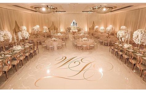 Brown Wedding Themes, White Dance Floor, Wood Mobile, Reception Stage Decor, White Dance, Dream Wedding Reception, Wedding Motifs, Dance Floor Wedding, White Wedding Theme