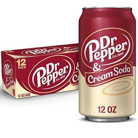 Dr Pepper Cream Soda, Carbonated Soft Drinks, Dr Pepper Can, Candy Drinks, Wrong Time, Cream Soda, High Fructose Corn Syrup, Favorite Candy, Dr Pepper