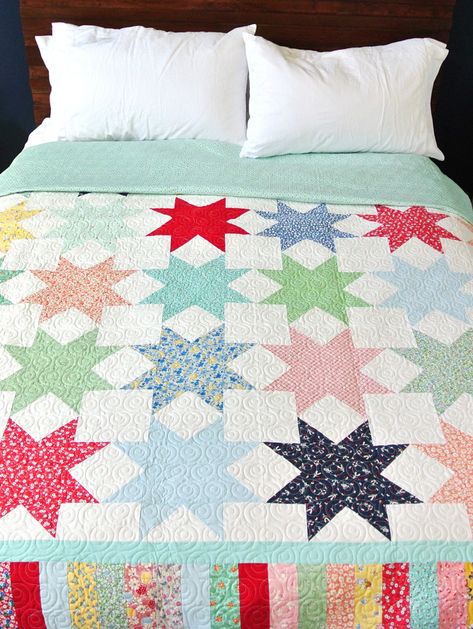 Sawtooth Star Quilt, Sawtooth Star, Quilting Digest, Quilt Block Patterns Free, Star Quilt Blocks, Free Quilt Patterns, Star Quilt Patterns, Quilt Block Pattern, Traditional Quilts