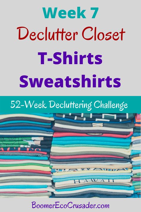 Best Way To Organize Sweatshirts, Organizing Sweatshirts, Organizing T Shirts, Organize T Shirts, Organize Sweatshirts, Tshirt Storage Ideas, Closet Decluttering, Organize Room, Decluttering Challenge