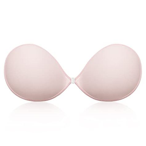 Wingslove Adhesive Bra Reusable Strapless Self Silicone Push-up Invisible Sticky Bras for Backless Dress Sticky Bras, Realistic Wishlist, Bras For Backless Dresses, Sticky Bra, Adhesive Bra, Lounge Lingerie, Kids Luggage, Luxury Store, Bra Lingerie