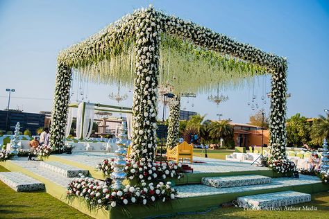 Farmhouse Weddings, farmhouse wedding decor, farmhouse wedding decorations, farmhouse wedding decoration reception, farmhouse wedding decor diy, floral mandap, wedding mandap decoration floral design, wedding mandap decoration Indian floral design, wedding mandap floral indian design, Indian wedding mandap floral, white wedding with floral mandap, outdoor mandap, outdoor mandap decor, outdoor mandap decor indian Wedding Function Decoration, Wedding Farmhouse Decor, Wedding Chori Mandap Indian, Lawn Wedding Decor Indian, Wedding Lawn Decorations Indian, Lawn Decorations Wedding, White Wedding Mandap, Mandap Designs Outdoor, Wedding Chori Mandap