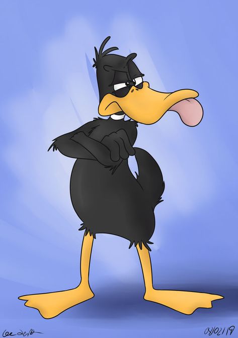 Daffy Duck by CuddlyCooper Dagobert Duck, Looney Tunes Wallpaper, The Best Wallpapers, Duck Cartoon, Looney Tunes Characters, Looney Tunes Cartoons, Best Wallpapers, Classic Cartoon Characters, Daffy Duck