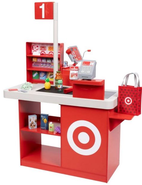 Toy Shopping Cart, Toy Cash Register, Shopping Accessories, Target Toys, Kids Toy Shop, Target Accessories, Toddler Stuff, Play Money, Play Shop