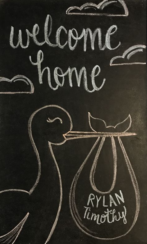 Welcome Home Chalkboard Art, Welcome Home Baby Ideas, Card Sayings Messages, Welcome Home Chalkboard, Baby Chalkboard Signs, Baby Shower Card Sayings, Welcome Baby Signs, Baby Shower Chalkboard, New Baby Quotes