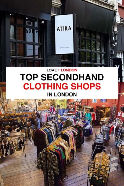 Best London Markets, Vintage Shopping In London, Thrift Shopping In London, Shopping In London Outfit, Vintage Shopping London, Where To Shop In London, Vintage Shops London, London Vintage Shop, Thrifting In London