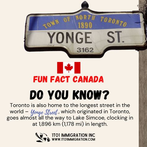 Fun Fact Canada Fun Fact, Did You Know, Fun Facts, Toronto