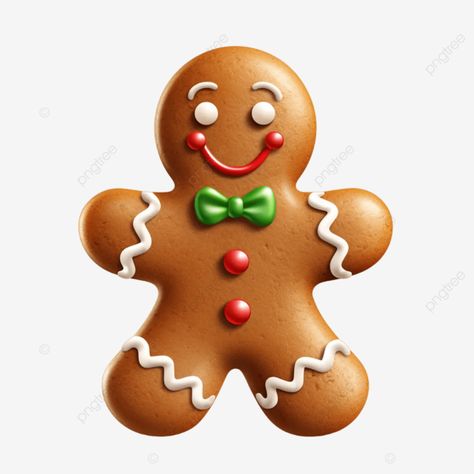 Cookie Png, 3d Gingerbread, Cookie Gingerbread, Cookie Clipart, Cookie Christmas, Gingerbread Man Christmas, Christmas Cookie, Free Psd, Gingerbread Man