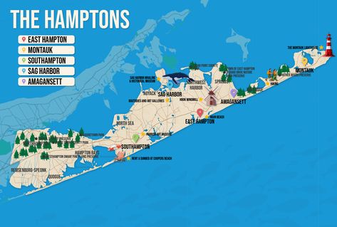 Where to Stay in the Hamptons in 2023 | Best Areas | Travellers 🧳 Hampton New York, Montauk Lighthouse, Hamptons New York, Hampton Bays, New Hampton, Free Beach, Hampton Bay, Budget Hotel, North Sea