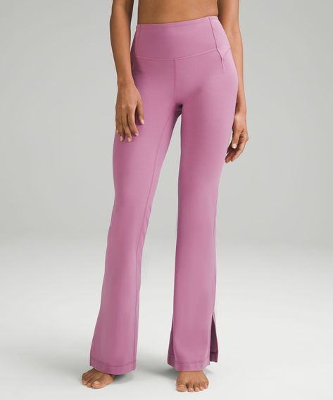 Discover great products at the best prices at Dealmoon. lululemon Groove High-Rise Split-Hem Flared Pant *Nulu | Women's Leggings/Tights | lululemon. Price:$89.00 at lululemon Black Lululemon Leggings, Cropped Tees, Lululemon Black Leggings, Pilates Gym, Lululemon Groove Pant, Cooler Style, Pink Pilates, Lululemon Align Leggings, Pilates Princess