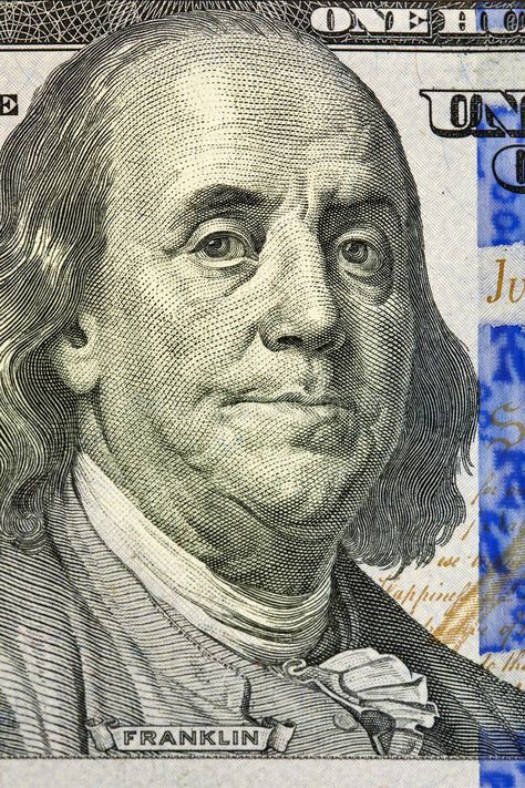 Portrait of Benjamin Franklin. Macro from one hundred dollars bill, new edition , #AFF, #Franklin, #Benjamin, #Portrait, #Macro, #edition #ad Dali Art, Fox Images, Money Tattoo, 100 Dollars, Supreme Wallpaper, Engraving Illustration, Best Background Images, Cool Wallpapers Cartoon, Benjamin Franklin